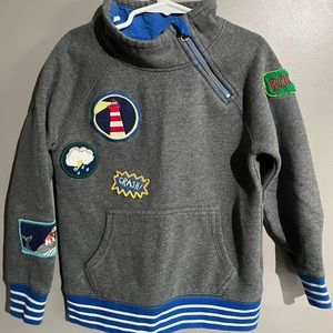 Mini Boden storm sweatshirt
